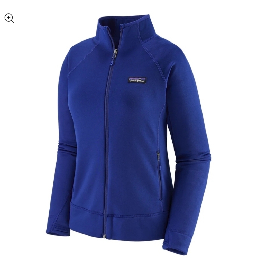 Patagonia Worn Wear Womens Crosstrek Jacket Coat #23815 Size Small Blue Running